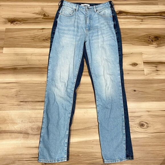 Pacsun Mom Jeans Two Tone Women’s 26 - Picture 1 of 5